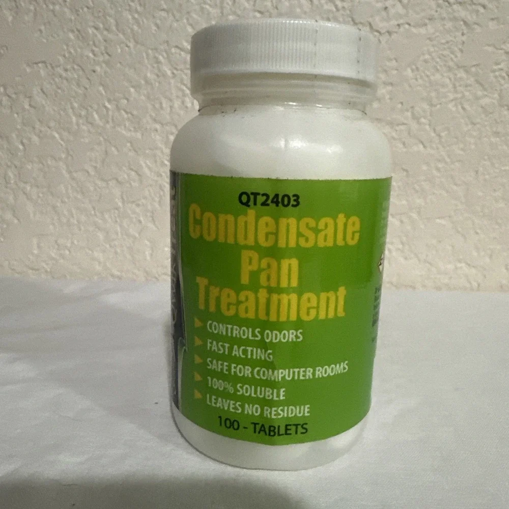 QwikTreat Condensate Pan Treatment Tablets, AC Drip Pan Tablets Air Condition...